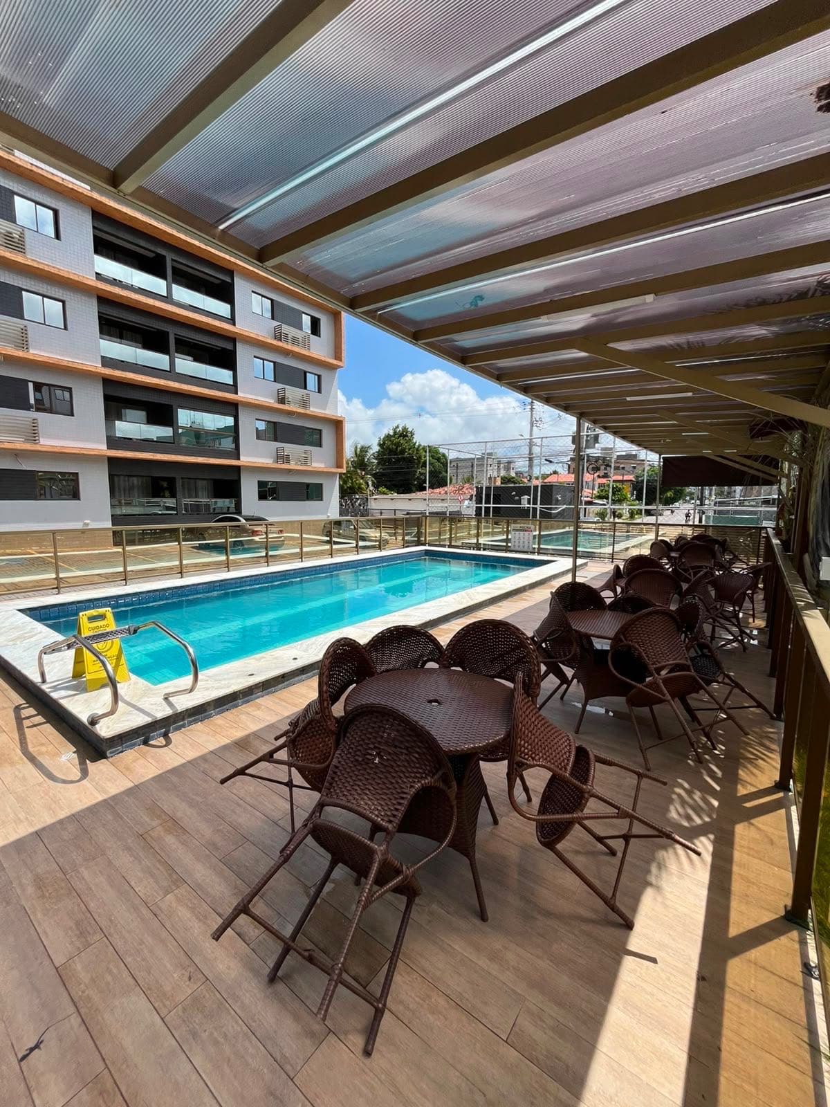 Apartamento no Bancários de 2 quartos, portaria 24h e área de lazer completa
